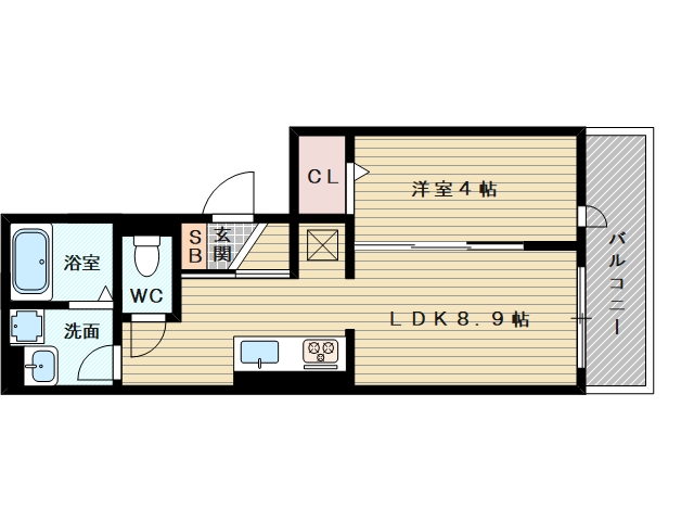 間取り図です