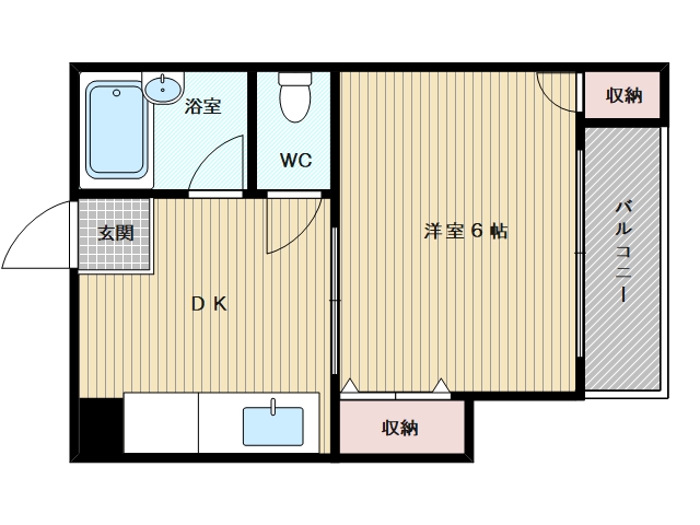 間取り図面です