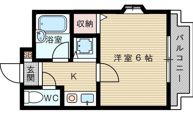 間取図です