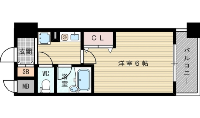 7階の間取り図