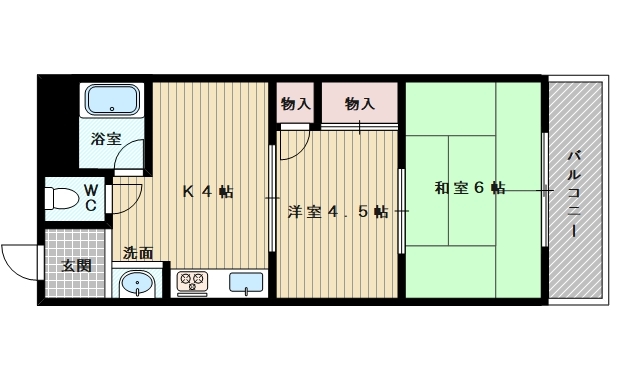 間取り図です