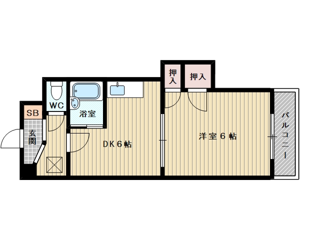 間取り図です