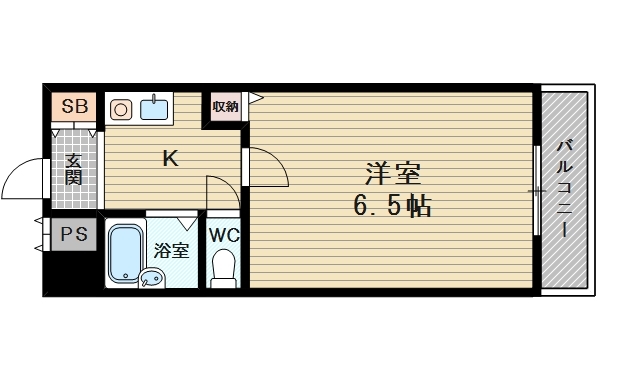 3階の間取り図