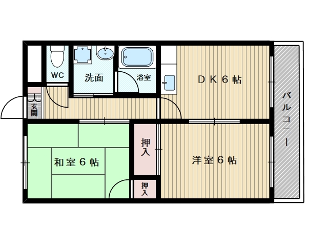 間取図です