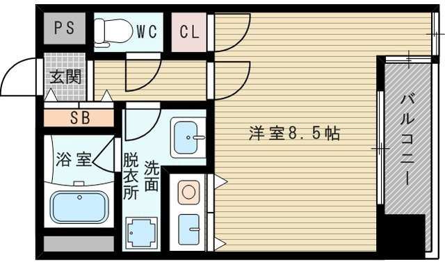 間取図です