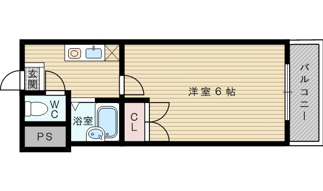 １Ｋのお部屋です