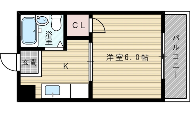 2階の間取り図