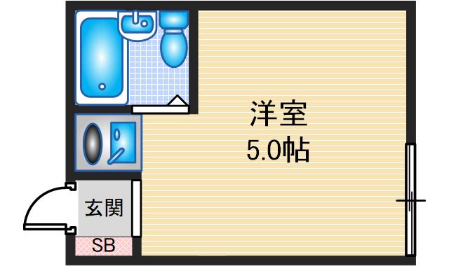 2階の間取り図