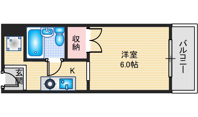 2階の間取り図