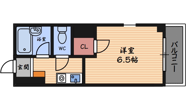 4階の間取り図