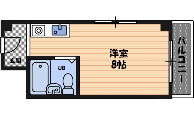 2階の間取り図