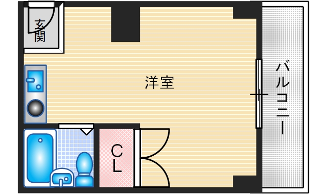 2階の間取り図