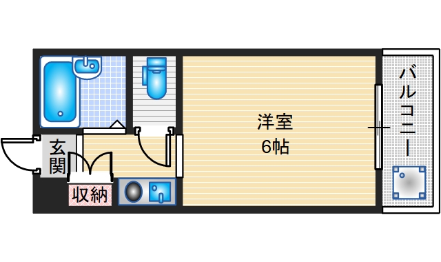 3階の間取り図