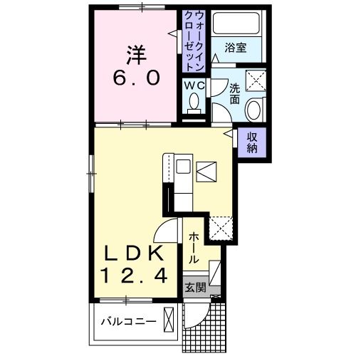 1階の間取り図