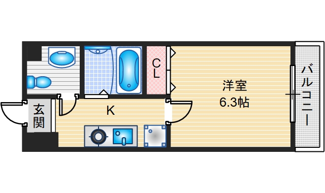 2階の間取り図