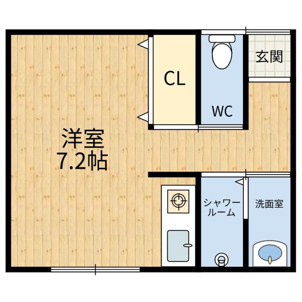 1階の間取り図