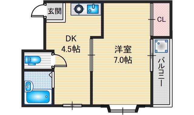 3階の間取り図