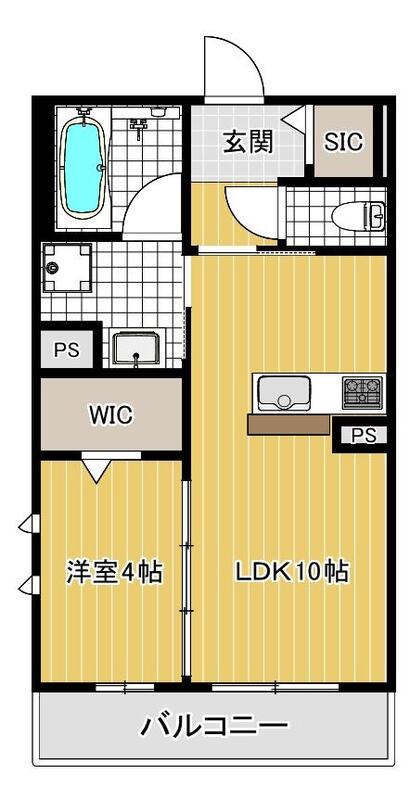 1階の間取り図