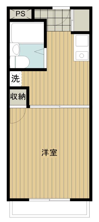 4階の間取り図