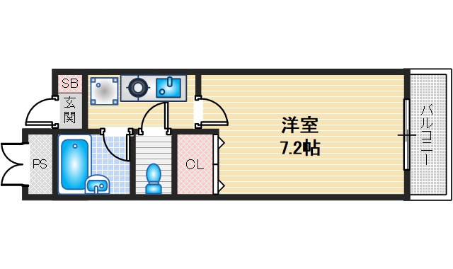 3階の間取り図