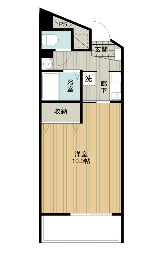 1階の間取り図