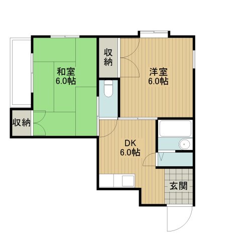 3階の間取り図