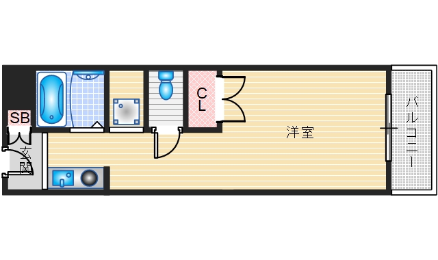 4階の間取り図