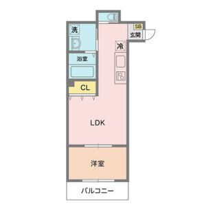 1階の間取り図