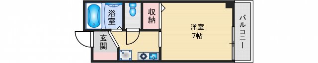 4階の間取り図