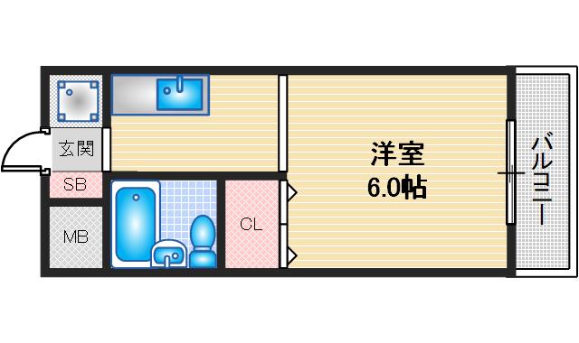 2階の間取り図