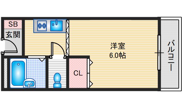 2階の間取り図