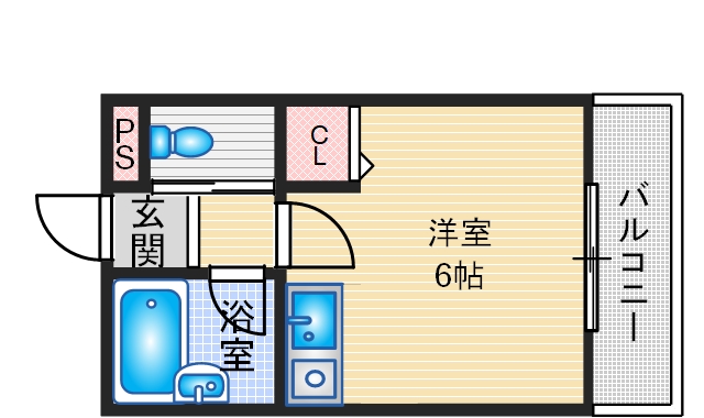 3階の間取り図