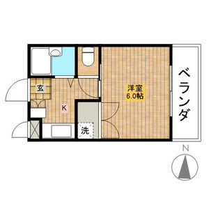 1階の間取り図