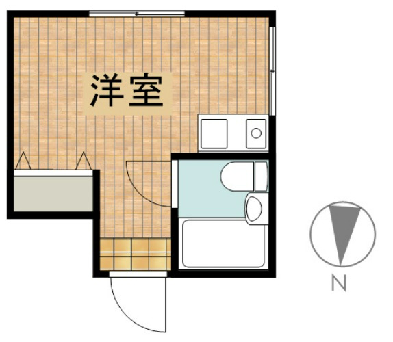 1階の間取り図