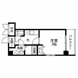 5階の間取り図