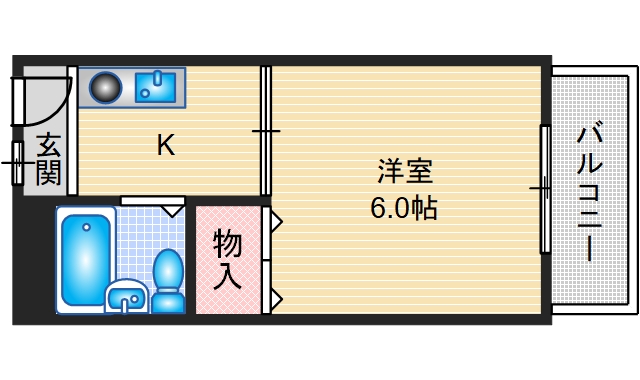 1階の間取り図