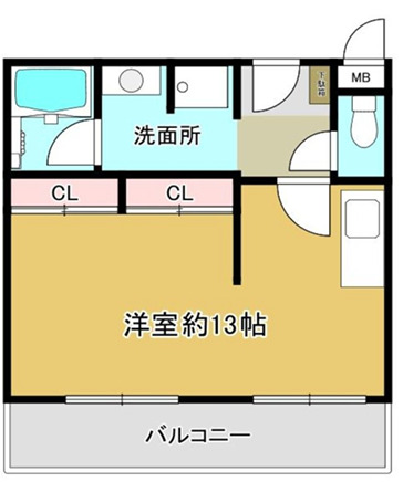 3階の間取り図