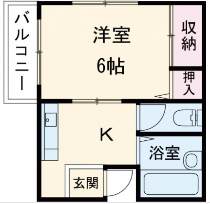 2階の間取り図
