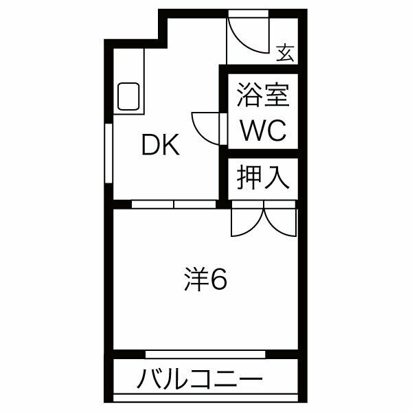 3階の間取り図