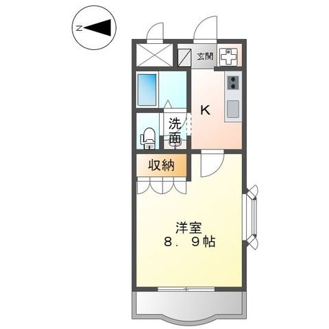 3階の間取り図
