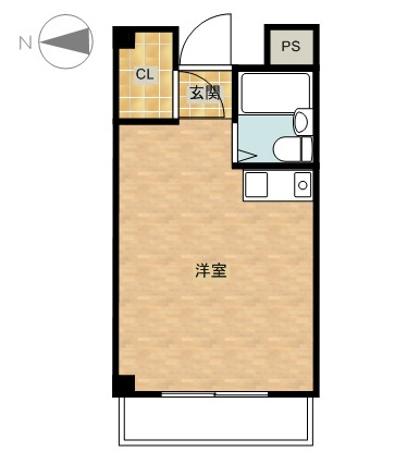 2階の間取り図