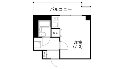 6階の間取り図