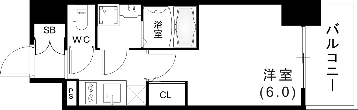 2階の間取り図