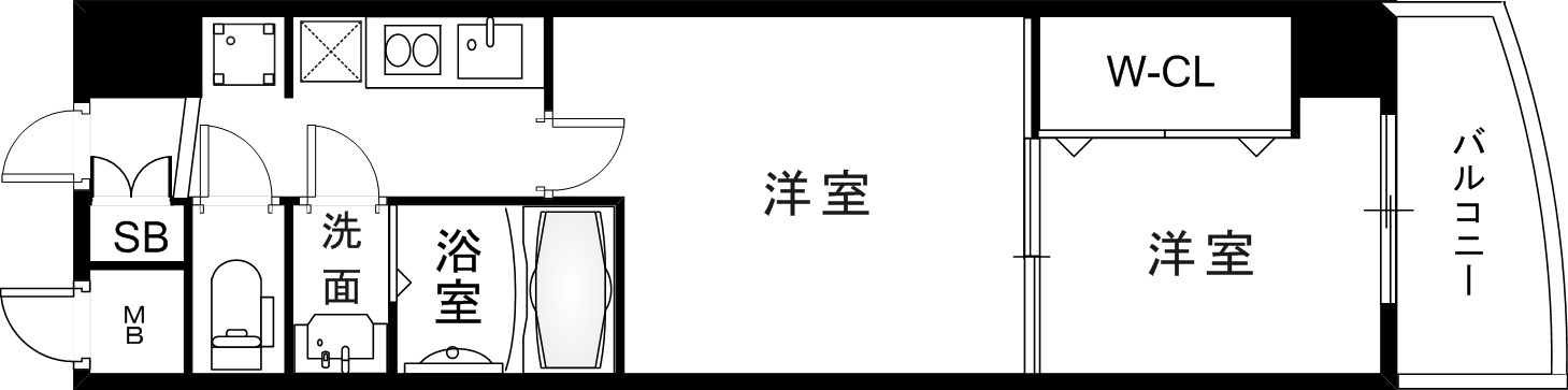 3階の間取り図