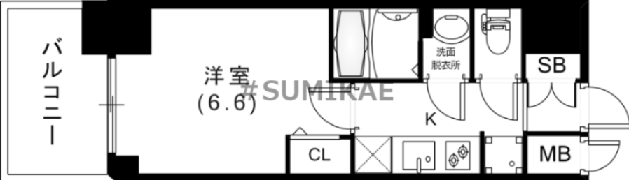 5階の間取り図