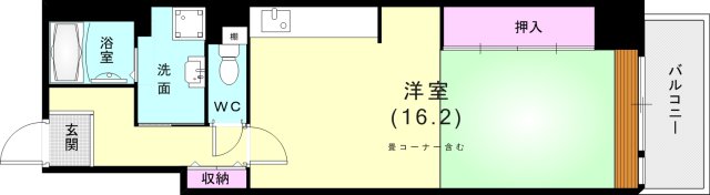 5階の間取り図