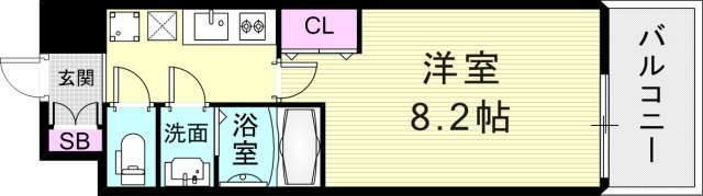 9階の間取り図
