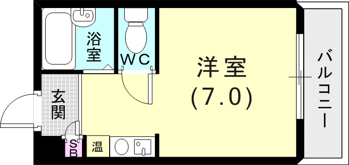 3階の間取り図