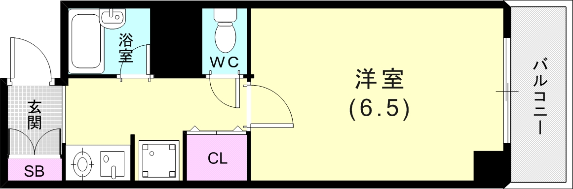 3階の間取り図