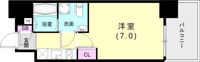 5階の間取り図